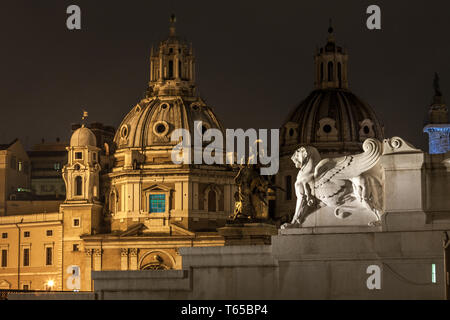 Piazza Venezia. Roma, Italia, Europa Foto Stock