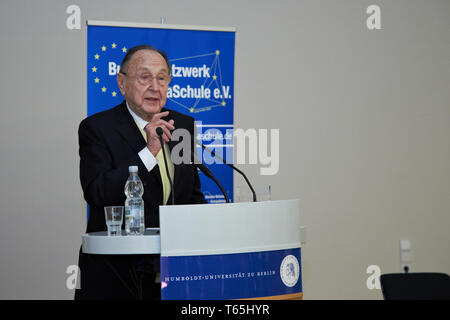 Scuola europea di aggiudicazione Hans-Dietrich GENSCHER Foto Stock