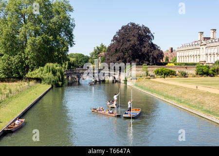 Sterline sul fiume Cam, Cambridge, Cambridgeshire, England, Regno Unito Foto Stock