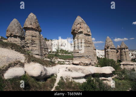 Cappadocia, Turchia Foto Stock