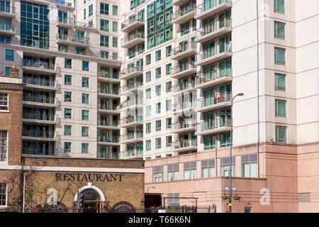 Brunswick House di Vauxhall, Londra, Inghilterra Foto Stock