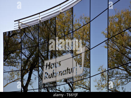 Casa Ruhrnatur, museo, Muelheim, la zona della Ruhr, Germania, Europa Foto Stock