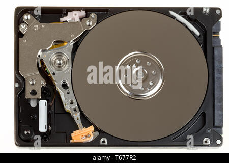 Scoperto 2,5 pollici notebook hard drive Foto Stock