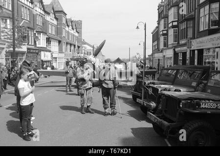 Colwyn Bay 1940s Festival Foto Stock