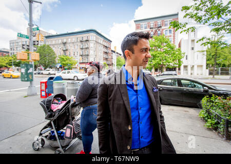 Vijay Iyer (nato il 26 ottobre 1971) è un American jazz pianist, compositore, bandleader, produttore e musicista elettronico, e scrittore basata a New York City. Egli sarà l'artista in residenza presso il Molde Jazz Festival nel 2017. Foto Stock