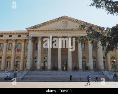 VERONA, Italia - CIRCA NEL MARZO 2019: Municipio di Verona Foto Stock
