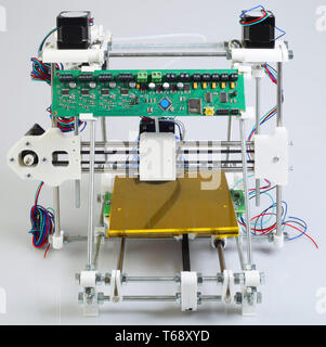 3D il montaggio della stampante Foto Stock