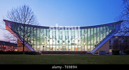 Bagno di nuoto Schwimmoper, Wuppertal, Bergisches Land, Nord Reno-Westfalia, Germania Foto Stock