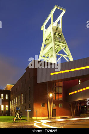 Il tedesco Museo Minerario, Bochum, la zona della Ruhr, Renania settentrionale-Vestfalia, Germania, Europa Foto Stock
