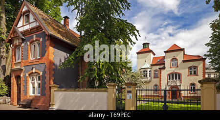 Cabman casa e scuola di musica, Recklinghausen, Renania settentrionale-Vestfalia, Germania Foto Stock