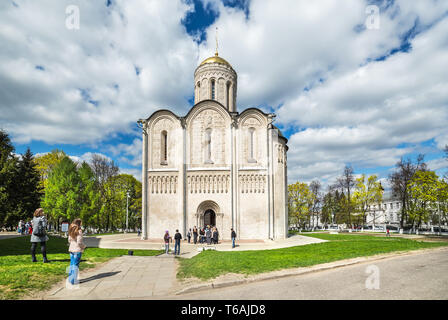 Cattedrale di San Demetrio a Vladimir, Russia Foto Stock