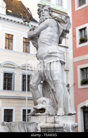 Storico di Görlitz, Bassa Sassonia, Germania Foto Stock