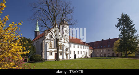 Monastero Vinnenberg, Warendorf, Muensterland, Nord Reno-Westfalia, Germania Foto Stock