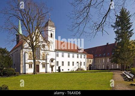 Monastero Vinnenberg, Warendorf, Muensterland, Nord Reno-Westfalia, Germania Foto Stock