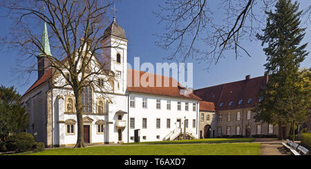 Monastero Vinnenberg, Warendorf, Muensterland, Nord Reno-Westfalia, Germania Foto Stock