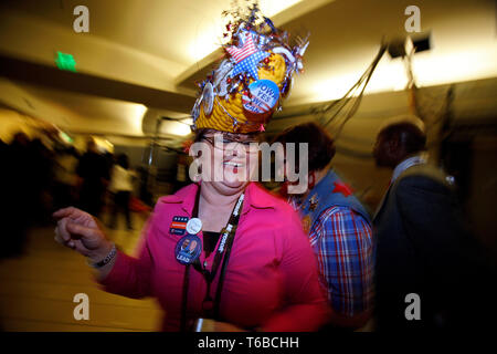 Il DNC Convention di Denver farà Obama il loro candidato. Foto Stock