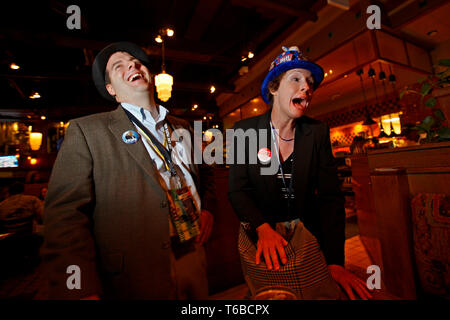 Il DNC Convention di Denver farà Obama il loro candidato. Foto Stock