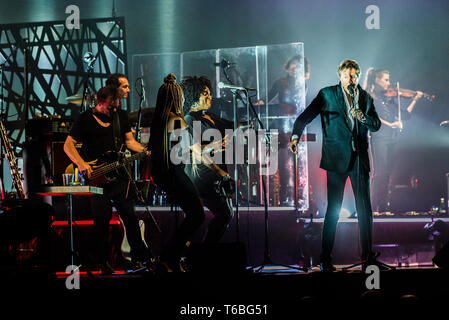 Danimarca, Roskilde - 17 giugno 2018. Il cantante inglese e cantautore Bryan Ferry esegue un concerto dal vivo a Roskilde Kongrescenter a Roskilde. (Photo credit: Gonzales foto - Bo Kallberg). Foto Stock