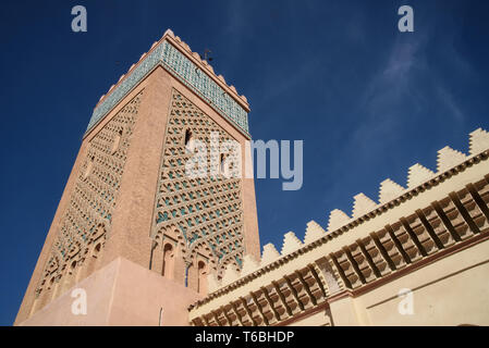 Moschea di Marrakech, Marocco Foto Stock