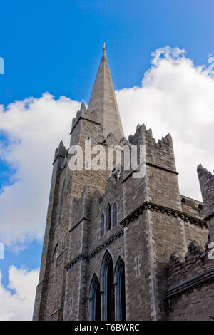 La Cattedrale di St Patrick Cathedral a Dublino, Irlanda Foto Stock