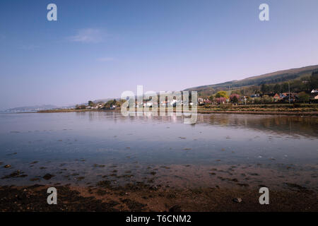 Fairlie Village a Largs città costiera Scozia 1 Foto Stock