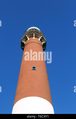 Barnegat Lighthouse, Long Beach Island, New Jersey, STATI UNITI D'AMERICA Foto Stock