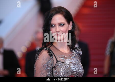 CANNES, Francia - 27 Maggio 2017: Eva Green assiste il 'basato su una storia vera" proiezione al settantesimo Cannes Film Festival (Foto: Mickael Chavet) Foto Stock