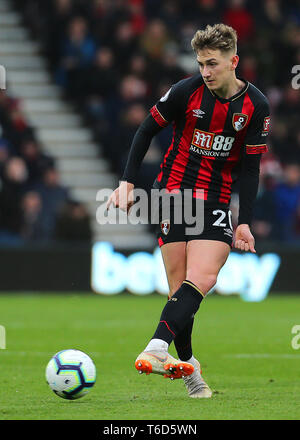 David Brooks di Bournemouth durante il match di Premier League alla vitalità Stadium, Bournemouth. Foto Stock