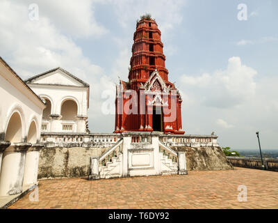 Complesso del tempio Phetchaburi Tham Khao Luang grotta Foto Stock