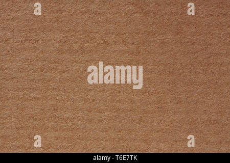 Brown lavato trama della carta sullo sfondo. Carta riciclata texture. Foto Stock