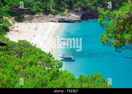 Kabak beach in Turchia Foto Stock