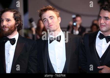 CANNES, Francia - 25 Maggio 2017: Robert Pattinson assiste lo screening di "Tempo" al settantesimo Cannes Film Festival (Foto: Mickael Chavet) Foto Stock