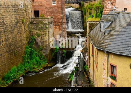 Saarburg città sulla Mosella Foto Stock