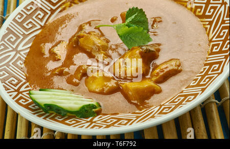 Alleppey pesce al curry Foto Stock