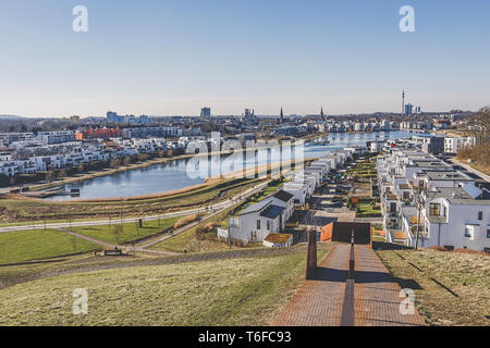 Phönixsee Dortmund in Germania Foto Stock