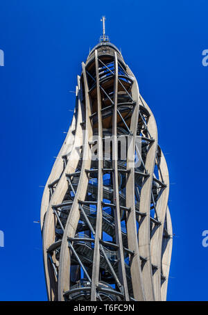 Pyramidenkogel in Carinzia/Austria Foto Stock