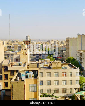 Teheran street architettura, Iran Foto Stock