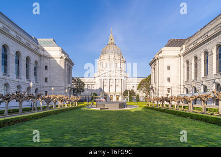 La città di San Francisco hall Foto Stock