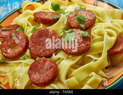 Il creolo Carbonara Foto Stock