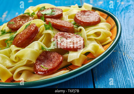 Il creolo Carbonara Foto Stock