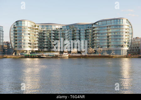 Albion Riverside lo sviluppo a Battersea a Londra in Inghilterra Foto Stock