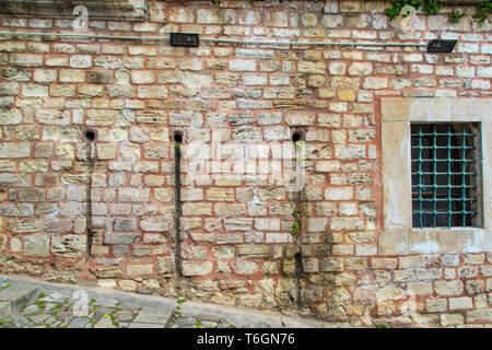 Antiche scale di Istanbul Foto Stock