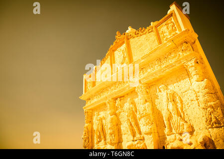 GALLIPOLI, Italia - Fontana Greca, del III secolo A.C. Foto Stock