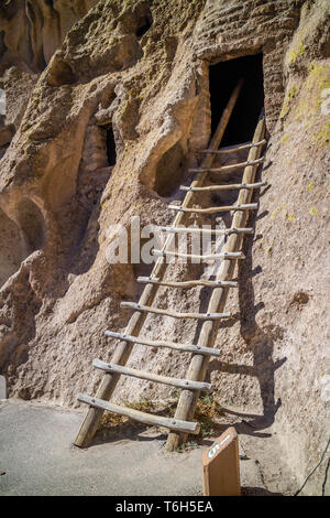 Main Loop Trail in Bandelier National Monument Foto Stock