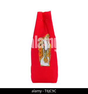 San Nicola e Krampus concept Foto Stock