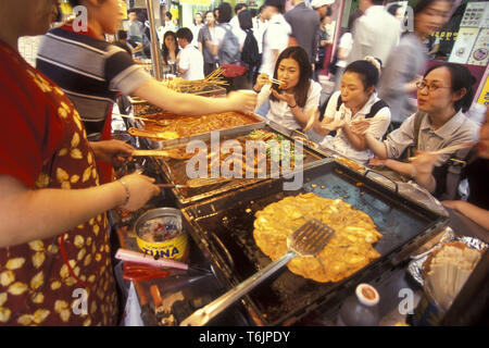 SOUTHKOREA Seoul Città STREETFOOD Foto Stock