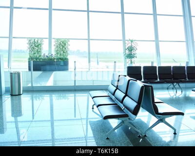 L'interno desingof air terminal portuali Foto Stock