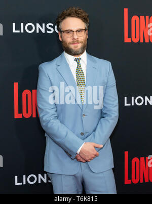 New York, NY - 30 aprile: Seth Rogen assiste la premiere del 'Colpo lungo' a AMC Lincoln Square Theatre Foto Stock