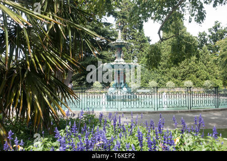 Christchurch Giardini Botanici sono nel centro della città e contengono una raccolta delle esotiche piante locali Foto Stock