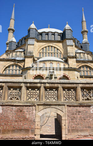 Moschea di Selimiye, Selimiye Camii, moschea imperiale ottomana, Edirne, Turchia Foto Stock